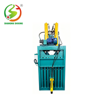 Presse à balles verticale hydraulique pour recyclage de papier usagé, machine de compactage pour cartons, canettes et plastiques - Meilleure vente