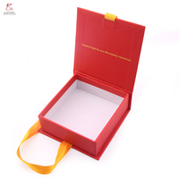 Coffrets cadeaux bijoux personnalisés avec encre de soja feuille d'or logo pour bague boucles d'oreilles collier bracelet