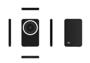 <span class=keywords><strong>Cargador</strong></span> Inalámbrico Magsafered de Alta Capacidad de 5000 mAh y 20 W, Paquete de Batería Magnética 3 en 1 de Aluminio de 15 W para iPhone 17, Apple Watch y Auriculares - Product Image 4