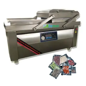 factory price vacuum chicken beef jerky packing machine cheese tofu vacuum packaging machine beans pickles packer machine