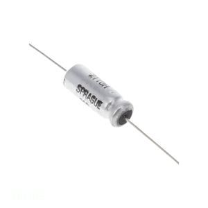 ตัวเก็บประจุแบบฝังรู 20 ยูเอฟ อลูมิเนียม 20UF 50V แบบแกน TE1305 - Product Image 1
