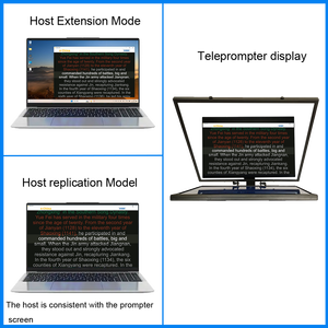 Teleprompter de 22 Pulgadas con Espejo Automático y Divisor de Haz de Luz, para Cámara de Video, Uso en Interiores y Exteriores, en Venta - Product Image 5