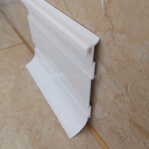 Meilleure vente Supports de sol pour hôpitaux Plinthe en <span class=keywords><strong>PVC</strong></span> Fabricant Garnitures de plancher Plinthe en <span class=keywords><strong>PVC</strong></span> Profils de plinthe en <span class=keywords><strong>PVC</strong></span> - Product Image 5
