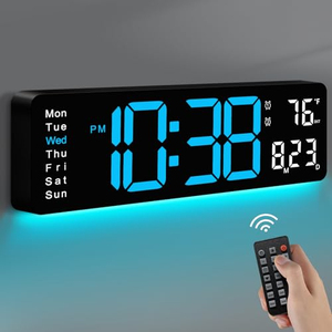 <b>Digital</b> Desk <b>Clock</b> With Timer Display Temperature Week Calendar <b>Digital</b> Table Alarm <b>Clock</b> Reloj De Pared <b>Wall</b> <b>Clock</b> - Product Image 1