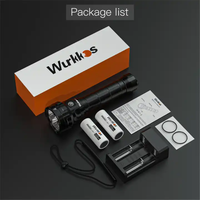 Lampe torche rechargeable Wurkkos DL70 EDC 13000LM XHP50.2 LED, batterie 26650, lampe torche de plongée puissante, technologie ATR basse tension