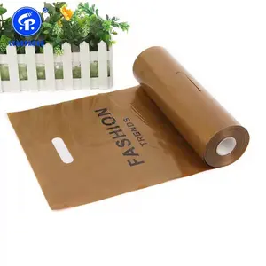 Wholesale High Quality Eco Biodegradable HDPE Produce Plastic Flat Bag On Roll