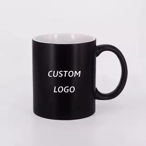 Tasses en céramique en grès vierges de 11 oz, personnalisables par changement de couleur magique, pour sublimation DIY de vos photos, thème Rentrée des classes, style minimaliste - Product Image 2