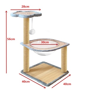 Cute <b>cat</b> Nest <b>cat</b> <b>Scratch</b> Board <b>cat</b> Climbing Frame Integrated Vertical Wear-resistant Disdainful Kitten Claw Climbing Frame - Product Image 5