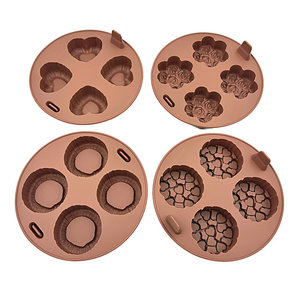 Yuye - Juego <span class=keywords><strong>de</strong></span> 4 Moldes <span class=keywords><strong>de</strong></span> Silicona <span class=keywords><strong>para</strong></span> Postres en Forma <span class=keywords><strong>de</strong></span> Corazón y Rosa, <span class=keywords><strong>para</strong></span> <span class=keywords><strong>Chocolate</strong></span>, Barras <span class=keywords><strong>de</strong></span> Proteína, Aptos <span class=keywords><strong>para</strong></span> Horno, Vaporera y Freidora <span class=keywords><strong>de</strong></span> Aire - Product Image 5