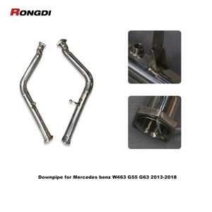 ท่อไอเสียสเตนเลสสตีลสำหรับ W463 Mercedes Benz G55 G63 2013-2018 downpipe - Product Image 2