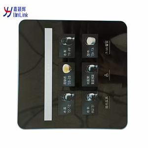 Panneau de commande à <span class=keywords><strong>Membrane</strong></span> de rétroéclairage led personnalisé, claviers, clavier, bouton, superposition graphique, plaque signalétique - Product Image 3