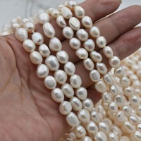 Vente en gros de perles d'eau douce naturelles baroques irrégulières de qualité AAA 3/4/5/6/7/8/9/10 mm pour la fabrication de bijoux DIY