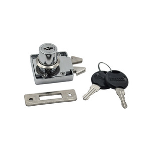 Serrure moderne durable en forme de pince à crabe, en fer, pour porte et tiroir, en alliage de zinc, pour salle de bain - Product Image 1