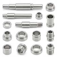 Componentes de Alta Calidad para Uso Industrial, Accesorios y Adaptadores Roscados de Acero Inoxidable CNC Personalizados, Mecanizados con Precisión