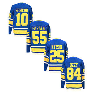2025 nuove maglie da Hockey su ghiaccio cucite 55 Parayko 25 Kyrou 84 Ozzy 10 Schenn - Product Image 2