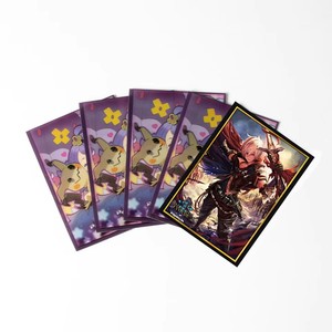 Custom Printed Art Print Card Sleeves for TCG card standard size pokemoned MTG <b>Magic</b> Card Games Yu-Gi-Oh cartoon pattern protect - Product Image 1