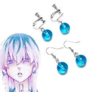 Anime <span class=keywords><strong>Tokyo</strong></span> <span class=keywords><strong>Revengers</strong></span> <span class=keywords><strong>pendientes</strong></span> Haitani Rindo cuenta oreja Clip colgante hombre mujer moda Halloween Cosplay accesorio - Product Image 1