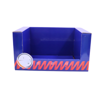 Direct Supply PDQ Recycleerbare Kartonnen Displaydoos met Sponsvoering en Matte Laminering voor Super Promotionele Snackstapel