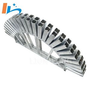 رفرف مزدوج الطبقات على شكل مروحة 23 بوصة ، حامل محترف للألعاب النارية الرومانية لحفل الزفاف - Product Image 2