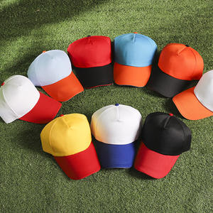 หมวกถักลายทแยงผ้าคอตตอนหมวกอาสาสมัครหมวกกีฬาเบสบอลระบายอากาศได้ดีปักโลโก้ - Product Image 5