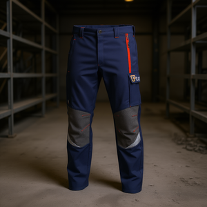 Ttake Style Work Trousers <b>Grey</b> M Cut Durable Safety Wear - Product Image 3