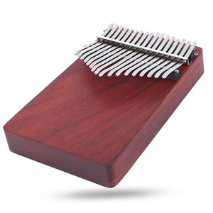 Kalimba pulgar Piano pequeño portátil de madera 17 tecla dedo principiante instrumento de música <span class=keywords><strong>K17A</strong></span> - Product Image 6