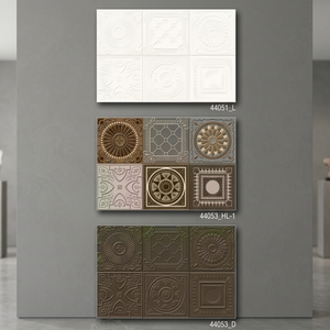 Carreaux muraux en céramique pour intérieur, effet marbre, 300x450mm, entièrement émaillés, lumineux, imperméables, 30x45cm, vitrifiés, décor Carrara - Product Image 2