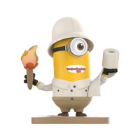 POP MART Figurines de collection mignonnes de monstres géants jaunes en boîte mystère, Ornement de bureau, Jouet surprise, Cadeau pour les amateurs de dessins animés
