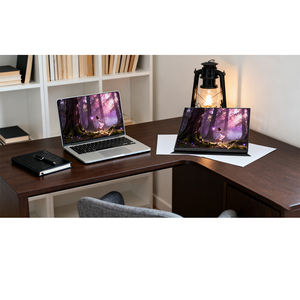 Écran de jeu <span class=keywords><strong>portable</strong></span> 15,6 pouces IPS 1080P Type-C, extension d'écran pour ordinateur <span class=keywords><strong>portable</strong></span>, interface double Type-C et <span class=keywords><strong>HDMI</strong></span>, fourni par l'usine - Product Image 6