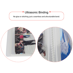 Album Fotografico Ecologico in Plastica PP di Alta Qualità, Durevole, 4x6, 40 Foto, 20 Pagine, Rilegatura a Ultrasuoni, Fai-da-Te, Copertina Bianca, Logo Personalizzabile - Product Image 6