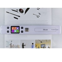 IScan-escáner portátil tamaño A4, inalámbrico, Wifi, 1050 DPI, impresora y escáner para documentos, libros de recibos y fotos
