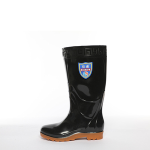 Bottes de pluie hautes imperméables avec semelle robuste, chaussures de travail confortables pour hommes, utilisation par tous les temps - Product Image 2