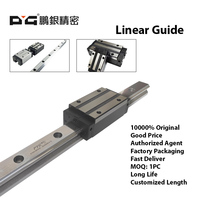 Rail coulissant de roulement linéaire interchangeable à haute température et à usage intensif Guides linéaires de structure de mouvement linéaire de nouveau moteur