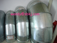 Coudes de Conduit d'Air en Tôle pour CVC, Conduits BLKMA Machine