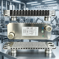 Échangeur de chaleur à plaques brasées en acier inoxydable personnalisé RIYI, refroidisseur d'huile avec pompe moteur pour transformateur, compresseur, haute précision