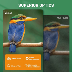 공장 10x42 12x42 고출력 지붕 쌍안경 방수 기능 FMC 코팅 50mm 객관적인 장거리 사냥 성인 망원경 - Product Image 5