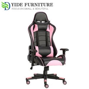 Personalizar logotipo negro de cuero Silla <span class=keywords><strong>Gammer</strong></span> Chaise de Chir Silla con la pierna - Product Image 4