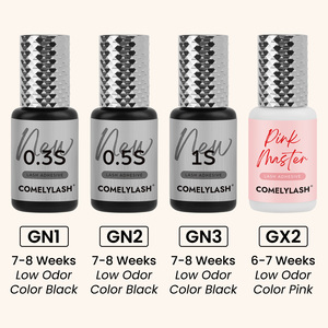 กาวต่อขนตาแบบติดฉลากส่วนตัว กาวต่อขนตากันน้ำและสำหรับผิวแพ้ง่าย กาวต่อขนตาเทคโนโลยีซุปเปอร์สตรอง 0.5 วินาที 1 วินาที - Product Image 2