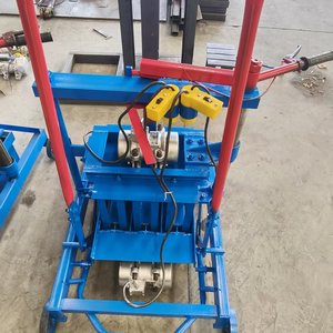 Mesin cetak bata blok berongga beton hidrolik Manual dengan Motor dan ekstruder vakum operasi mudah - Product Image 3