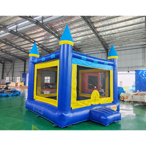 Castillo Inflable Azul Grande para Exteriores, Casa de Brinco Comercial, Castillos Inflables al por Mayor, Casa de Brinco Inflable para Fiestas - Product Image 6