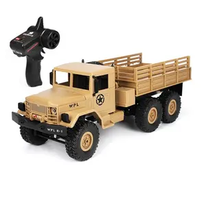 2.4G遥控4WD登山军用卡车越野车军用模型遥控汽车玩具