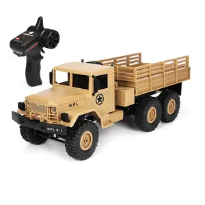 Camion militaire d'escalade télécommandé 2.4G véhicule tout-terrain modèle militaire RC voiture jouet