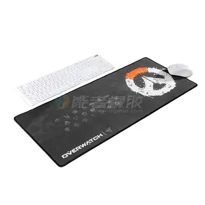 Large Size Gaming Mousepad with razer/overwatch Image Printed Gaming Keyboard Mat