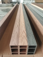 Revêtement extérieur en bois écologique, panneau mural WPC pour mur de jardin