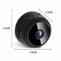 Mini caméra de surveillance sans fil HD 1080p WiFi intérieure/extérieure avec détection de mouvement, vision nocturne, stockage dans le cloud A9 CCTV
