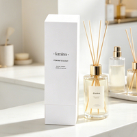 Boîte d'emballage cosmétique écologique avec impression personnalisée, papier recyclable pour les produits de soin des lèvres, boîtes rigides avec poignée