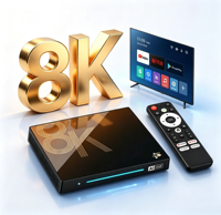Boîtier TV intelligent 8K Rockchip RK3576 Android 14 1000M LAN 8K H96 MAX RK3576 Wifi6 BT5.4 8GB 128GB Lecteur multimédia décodeur