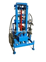 Mini-foreuse à eau profonde diesel amovible 160 m de profondeur avec moteur et engrenages