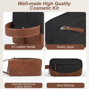 Bolsas de Aseo y <span class=keywords><strong>Maquillaje</strong></span> Colgantes de Poliéster Impermeables y Lavables con Logotipo Personalizado, Promoción de Fábrica, para Hombres y Mujeres - Product Image 3