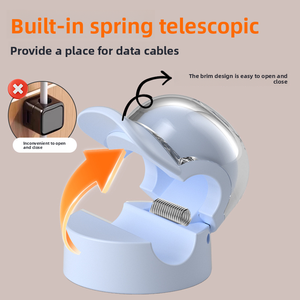 Clip de Plástico con Resorte para Cables, Diseño Moderno, Adhesivo Fuerte, Organizador de Cables para Sala de Estar, Venta al Por Mayor - Product Image 5